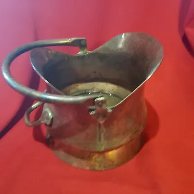 Vintage Turkish Small Copper Pitcher/Bucket With Handle • $9
