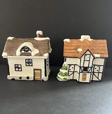 Vintage Yuletide 1987 Village Houses • $14