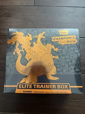 Pokemon Sword & Shield Champion's Path Elite Trainer Box Factory Sealed 2020 • $98.99