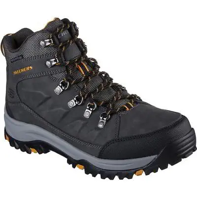 £59.99 • Buy Skechers Relment Daggett Mens Water Repellent Walking Hiking Boots Size UK 8-13