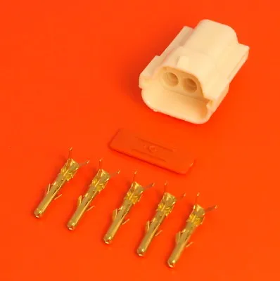 £5.50 • Buy Lucas Rists 5 Way Pin White TTS Series Electrical Wiring Connector Kit