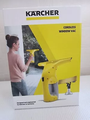 *Karcher KW1 PLUS Window Vac- Glass/Shower/Window Cleaner - Rechargeable - New • £44.50