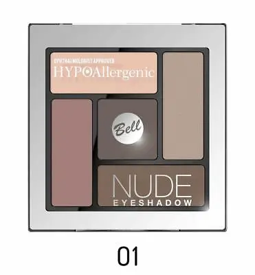 Bell HYPOAllergenic NUDE Eye Shadow Palette No. 01 Ophthalmologist Approved. • £4.69