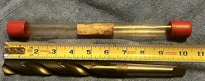 Utd 49/64hss Twist Drill Bit Morse Taper #2shank 6 1/2 Loc .5625 Mt2 Made In Usa • $24.99