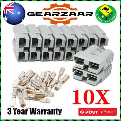 10x Fits Anderson Plug Connector 50A 6AWG Caravan Trailer Solar 4x4 Truck Xey • $16.99