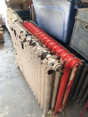 £199 • Buy Victorian Cast Iron Radiator LARGE Sized Floor Standing Various Column -see List