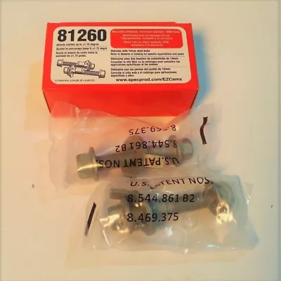 81260 SPC Performance Ez Cam XR Ajustable Camber Bolts 14mm (Quantity 2 In Box) • $22.95