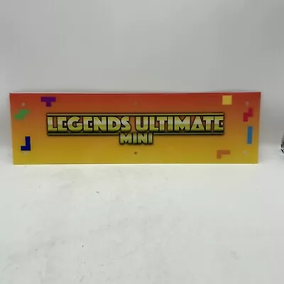 Atgames Legends Ultimate Mini Plexiglass Marquee For Tetris Version • $19.99