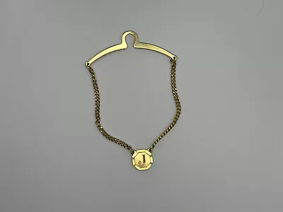$7.99 • Buy Gold Vintage Tie Chain Letter J