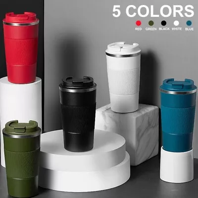 $18.04 • Buy Stainless Steel Coffee Mug 18oz Thermos Vacuum Insulated Car Coffee Cup Travel