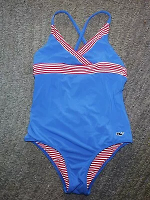 Vineyard Vines Girls One-piece Swimsuit - Size S (7-8) - EUC • $15.99