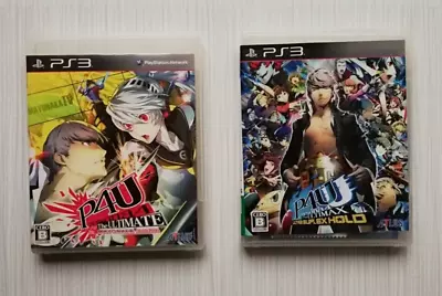 PS3 Persona 4 The Ultimate In Mayonaka Arena & Suplex Hold 2 Set PlayStation 3 • $36.50