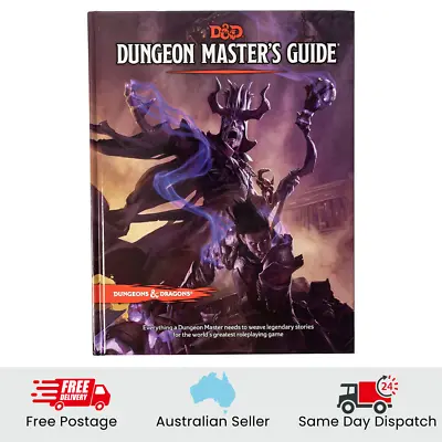 $49.90 • Buy Dungeons & Dragons Dungeon Masters Guide 5th Edition Rules D&D DND Master's