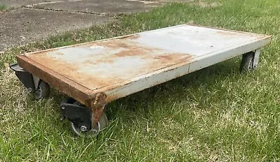 Heavy Duty Steel Dolly With Casters And Brake • $60