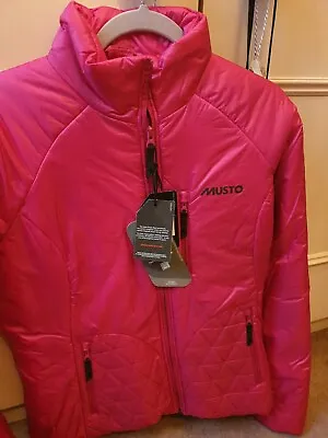 Womens EVOLUTION BALTIC JACKET  Musto Jacket Size 14 VIVACIOUS PINK. WARM SMART. • £62.50