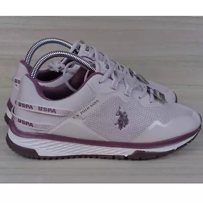US Polo Assoc Sneaker Shoe Lace Up Womens Size 7.5 Wide • $15.98
