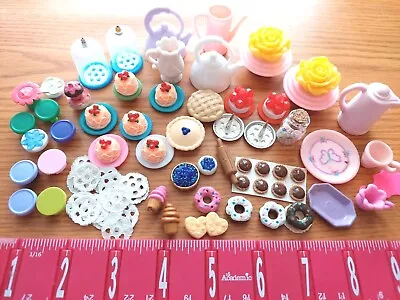 TONS Of Miniature Desserts - Cakes Cookies Pies Donuts Cupcakes Candy Display  • $26