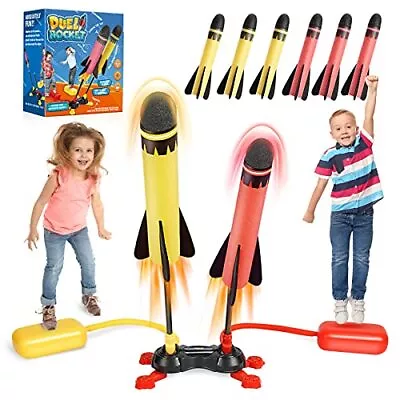 Toys For 3-10 Year Old Boys Rocket Toy Launcher For Kids Gifts For 4 5 • £22.99