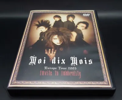 Moi Dix Mois Europe Tour 2005 2005 DVD Used MANA J-Visual Kei Rock Band • $38.20
