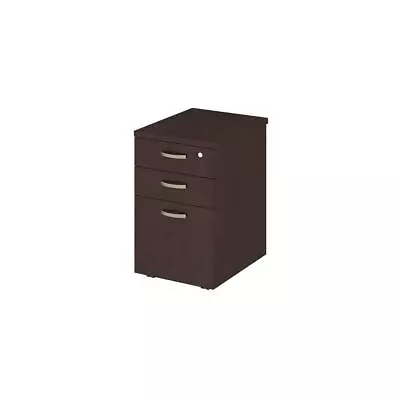 Bush Furniture File Cabinet 5.37 H X 15.98 W X 20.08 D W/3-Drawer Mocha Cherry • $401.06