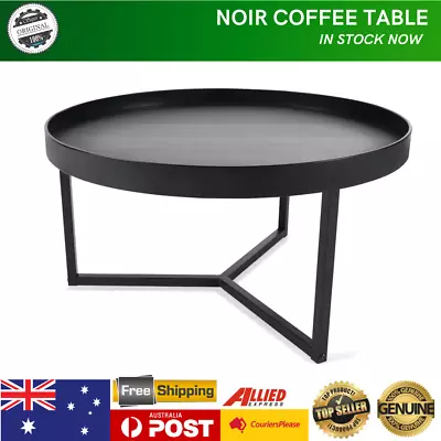 $49 • Buy Modern Noir Coffee Table Home Decor Lounge Family Living Room Furniture