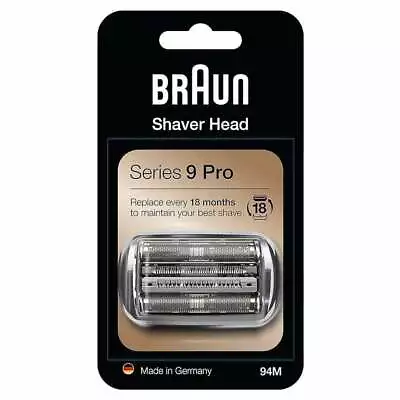 Braun Series 9 Pro Electric Shaver Head Replacement Head 94M AU • $51.39