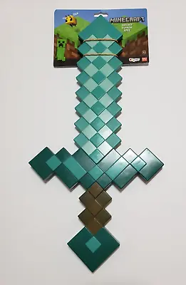 Minecraft Diamond Sword 20  Blue Mojang Disguise Halloween Costume Brand New • $14.44