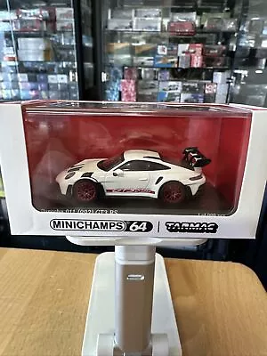 Tarmac Works / Minichamps64 Porsche 911 (992) GT3 RS White Limited 1 Of 999 • $30