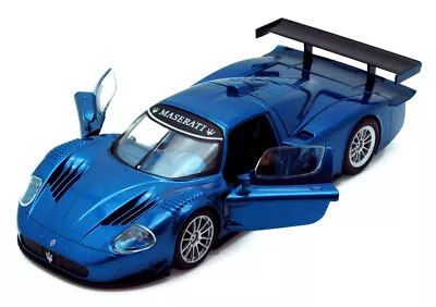 Maserati Mc 12 Corsa Blue 1/24 Scale Diecast Car By Motor Max 73360/16d • $28.99