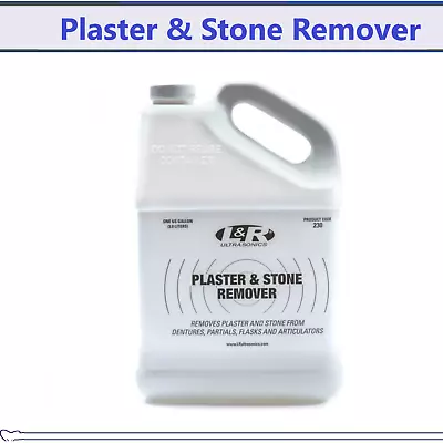 Dental L&R Ultrasonic Solution Plaster And Stone Remover 1 Gallon #230 • $69.95