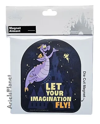 2023 Disney Parks Epcot Figment Let Your Imagination Fly Magnet Ornament • $22.50