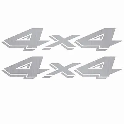 1997 - 2004 4x4 Off Road Decals For Dodge Dakota Pickup Truck Silver - Vinylmark • $10.99