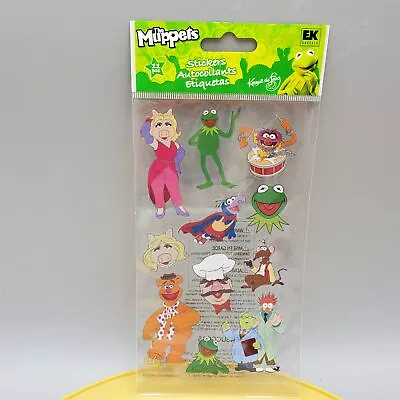 Muppet Stickers Kermit Bunsen Beaker Rizzo Swedish Chef Fozzie Scrapbook Crafts • $14.32