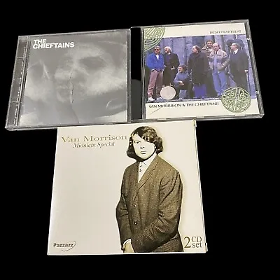 Van Morrison And The Chieftans CD Lot Of 3 • $22.50