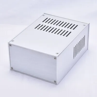 1610 Full Aluminum Amplifier Mini Chassis DIY Preamp Box PSU Case 168*100*229mm • $59.01