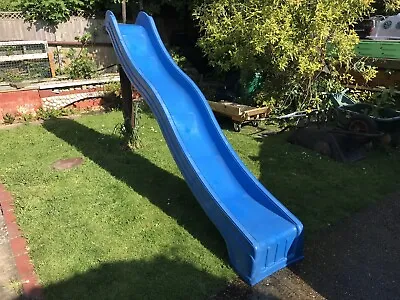 £30 • Buy Plastic Garden Wave Slide For Children: Blue