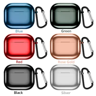 $12.79 • Buy Plating TPU Case Charging Protective Cover For Airpods 1/2/Pro/3rd Gen Anti-Drop