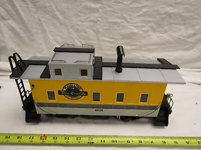 G Scale Railroad Train Rolling Stock Freight Lgb Main Line Rio Grande Caboose • $34.87