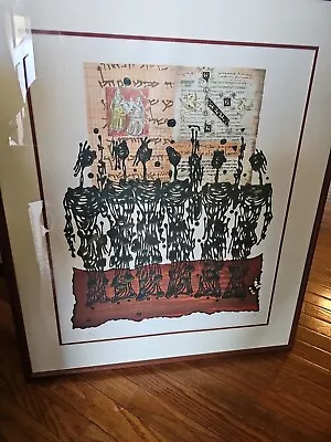 Moshe Castel The Ritual 1980 Limited Edition Lithograph Signed Art • $225