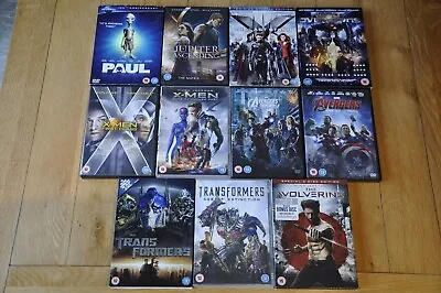 11 X DVD  Superheroes Marvel Films Movies / X-Man / Collection  Job Lot  Bundle • £7.90