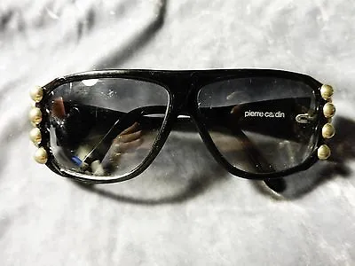 Pair Of Mod Vintage 1960's French Pierre Cardin Studded Sunglasses • $99.99