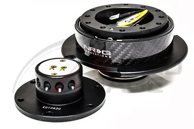 Nrg Steering Wheel Gen 2.5 Quick Release Carbon Fiber Body Ring Srk-250cf Flare • $135