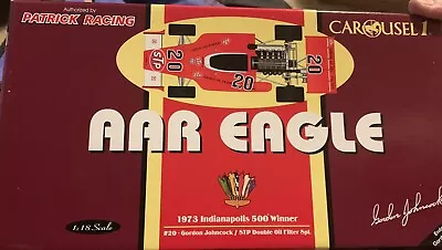 1/18 Carousel 1  Aar Eagle  1973 Indianapolis 500 Winner Gordon Johncock #4705 • $412
