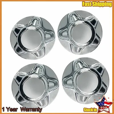 4PCS Chrome Wheel Center Hub Caps Rim Covers 5 Lug For Ford F150 Expedition • $35.17