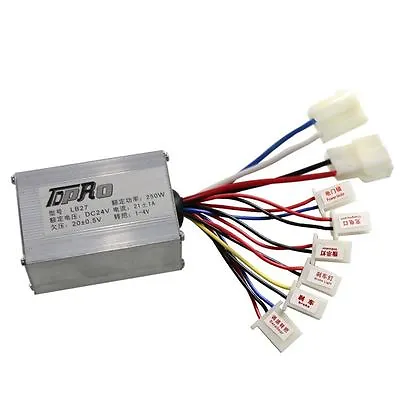 250W 24 V DC Speed Controller Control Box Scooter E-bike Electric Motor  • $18.55