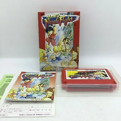 Mighty Final Fight With Box And Manual [Nintendo Famicom Japanese Version] • $259.99