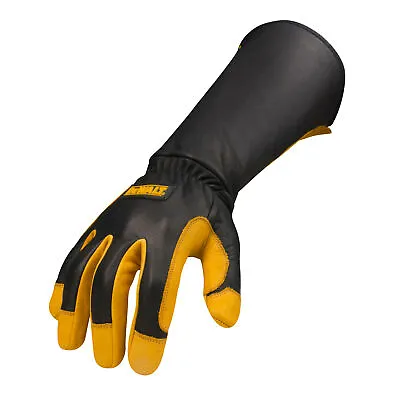 $36.98 • Buy Dewalt Premium Leather Welding Work Gloves DXMF04051