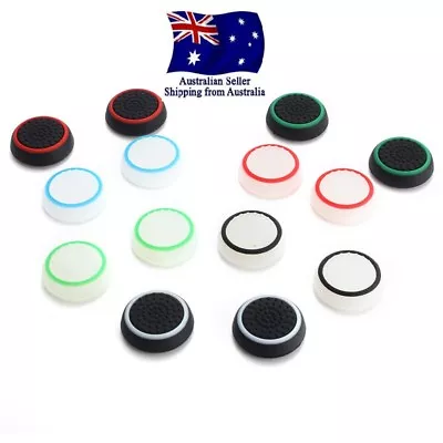 $4.95 • Buy 4 X PS4Controller Grip Thumb Stick Grip Thumbstick Cap Cover Xbox One Joystick
