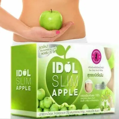 Idol Slim Apple Body Weight Loss Burn Fat Drink Fruit Block Diet Slimming Body • $24.99