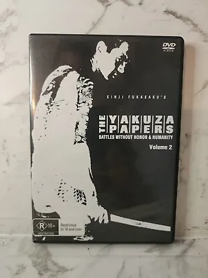 THE YAKUZA PAPERS VOL. 2 DVD R4 Deadly Fight In Hiroshima • $16.24